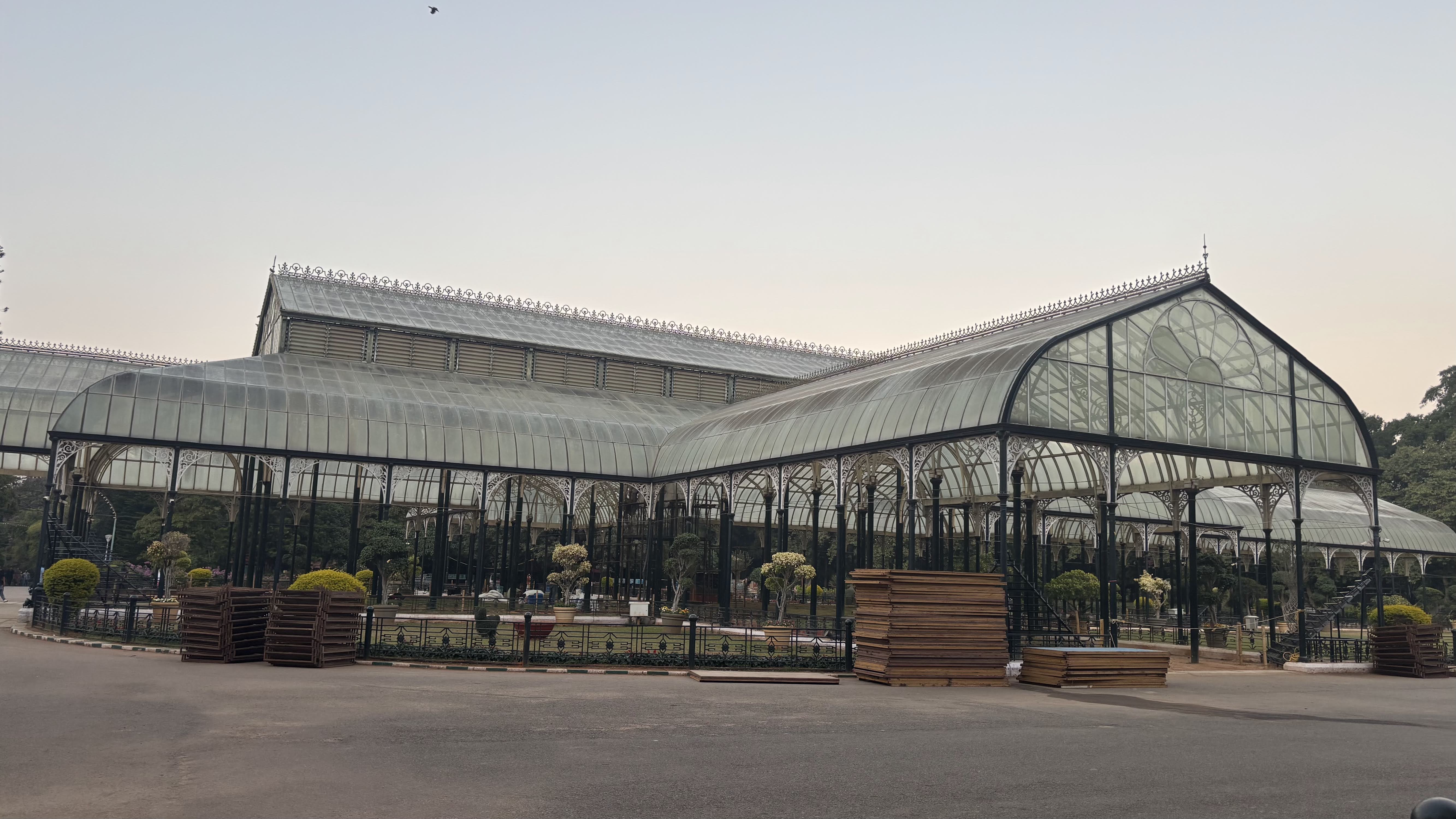 glass house at Lalbagh, India